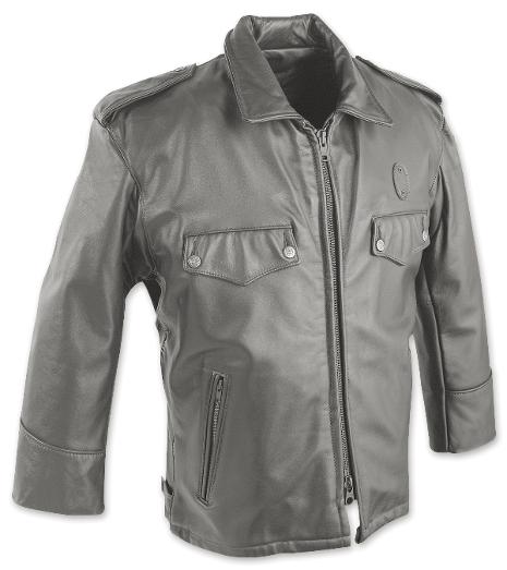 Taylors Leatherwear 4412-Z Passaic Leather Police Motorcycle Jacket