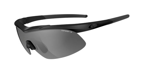 Tifosi Ordnance Sunglasses - Matte Black Frame - Smoke-HC Red-Clear Lenses
