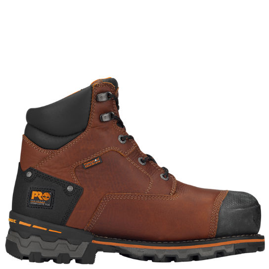 Timberland PRO TB092641214 Men's Boondock Composite Safety Toe Waterproof Insulated Work Boots - Brown