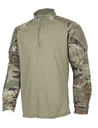 Tru-Spec Army Combat Uniform Quarter Zip Shirt - ACU Scorpion OCP