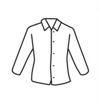 PosiWear M3 C3817 Disposable Snap-Front White Shirt (Case)