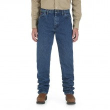 Wrangler FR13MMS Flame Resistant Original Fit Jean - Stonewash (HRC 2 - 24.0 cal)