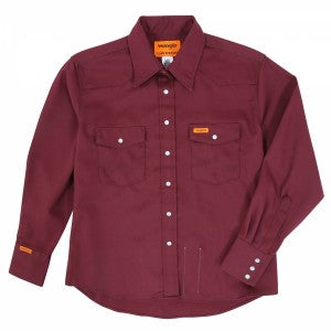 Wrangler FRLW04R Flame Resistant Women's Long Sleeve Shirt (HRC 2 - 9.5 cal)