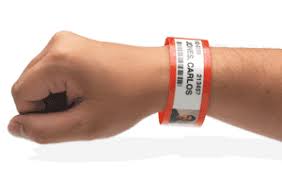 PDC Clincher V Photo ID Wristbands for Inmate Identification