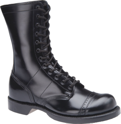 Corcoran 1500 Men's 10" Leather Jump Boots with Lightweight Outsole - Black