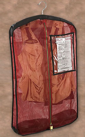 Hanging Mesh Garment Bag - Inmate Property Storage