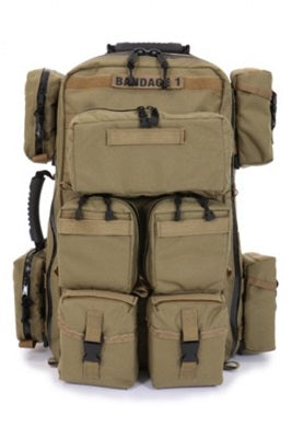 R&B 371A Tactical Medical Backpack with Pouches